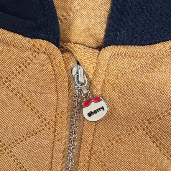 Khaki children's thick coat Unisex 3-5T - Picture 3 of 4